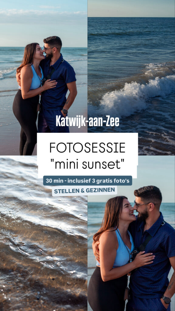Sunset Fotosessie in Katwijk