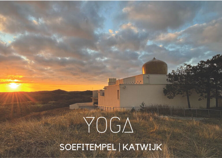 Yoga in de Soefitempel — markt-eten in Katwijk