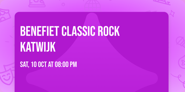 BENEFIET CLASSIC ROCK KATWIJK — muziek in Katwijk
